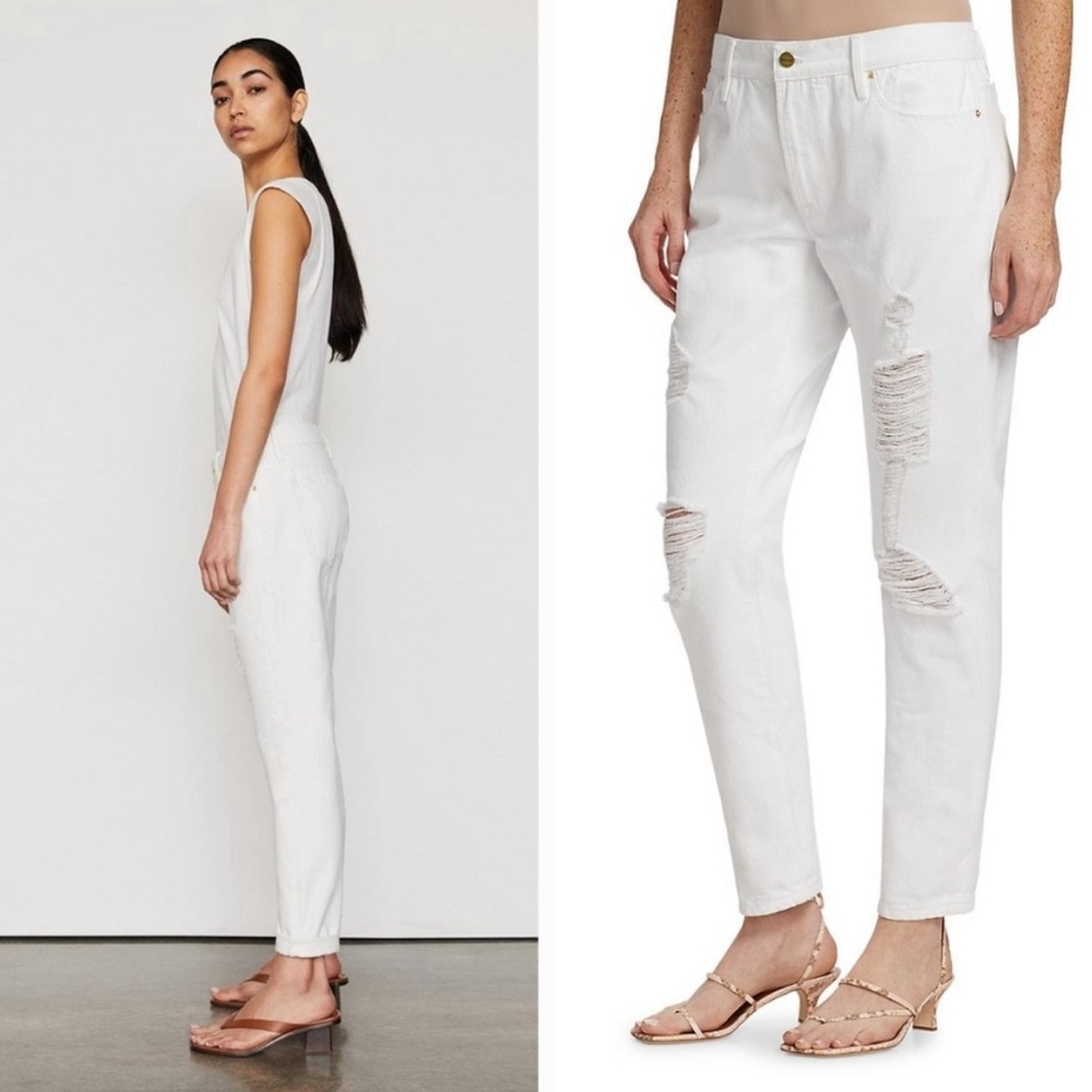 FRAME Le Garçon Mid Rise Straight Fit jeans size 27 NWT